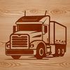 Semi Truck Diagram A diagrammatic representation of a semi truck, highlighting its various components.