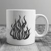 Stunning Flames - Cricut SVG