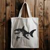 Wild Shark Design Vector An illustration of a shark, a marine sea creature.