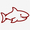 Shark In SVG Format - Free Digital Download, Commercial Use