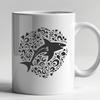 Realistic Sea Shark Design An SVG design featuring a realistic depiction of a sea creature.