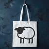 Farm Animal SVG A simple line drawing of a farm animal, an SVG vector graphic.