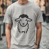 Beautiful Sheep In SVG & DXF