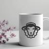 Unique Sheep Template DXF - Free Download