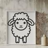 Creative Sheep - Animal DXF