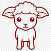 Stunning Sheep In DXF - Free Digital Download