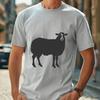 Sheep Digital Drawing In SVG, PNG, PDF And DXF Formats