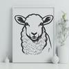 Stunning Sheep - For Sublimation Project