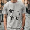 Sheep Vector Drawing In SVG File Format For Free Download