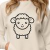 Artistic Sheep In DXF For Free Download