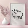 Free Sheep In SVG