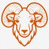 Artistic Ram SVG, PNG, PDF And DXF Files