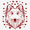 Free Free Shetland Sheepdog Vector Craft File