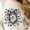 Creative Shetland Sheepdog - Sublimation DXF