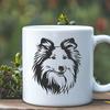 Free Unique Shetland Sheepdog Decal