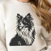 Unique Shetland Sheepdog In DXF - Free Download