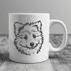 Stunning Shetland Sheepdog - Glowforge DXF