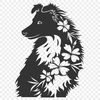 Shetland Sheepdog Clip Art In PNG & SVG - Free Digital Download