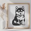 Beautiful Shiba Inu In PDF Format - Free Download