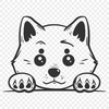 Free Beautiful Shiba Inu Clip Art