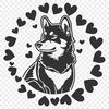 Unique Shiba Inu Vector Craft File