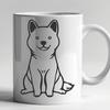 Unique Shiba Inu - DXF Format