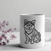 Stunning Shiba Inu In SVG Free Commercial Use Download