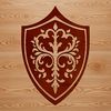 A high-quality digital shield icon designed as a vector graphic.