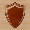 A high-quality, scalable vector graphic illustration of a shield, suitable for various design projects.
