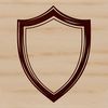 Shield design for cutting machines and vector art.