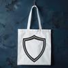 Digital Shield Clip Art Vector Graphics for Cutting Machines A graphic representation of a shield used as vector art for digital design and cutting projects.