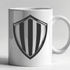 Simple Shield Graphic Design Vector Image A vector shield graphic with a simple design.