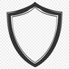 Metallic Shield Design Vector Art for Cutting Machines and Laser Cutters A vector shield design with a metallic texture, suitable for cutting machines and laser cutters.