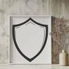 Vector Shield Icon - High-Quality Clip Art Design A stylized shield icon created in vector format.