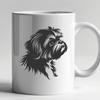 Artistic Shih Tzu In PDF & PNG