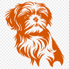 Free Beautiful Shih Tzu Digital Artwork