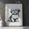 Shih Tzu SVG For Download - Free Commercial Use License