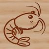 Small but Beautiful Vector Animal A detailed illustration of a small marine animal with multiple legs, commonly referred to as a shrimp.