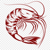 Stunning Prawn In SVG - Free Download