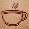 Free Vector Coffee Cup Icon A simple line drawing of a cup, ideal for various designs and applications.