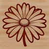 White Daisy Clip Art Vector Graphic A white daisy flower with yellow center, rendered as a vector graphic.