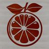 Simple Lemon Fruit Line Art SVG A simple line drawing of a lemon fruit with intricate details.