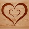 Love Symbol SVG Design A simple line drawing heart symbol suitable for clip art and design projects.
