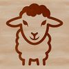 Free SVG Line Drawing of a Sheep A simple line drawing of a sheep with basic details, suitable as clip art or vector design.