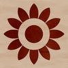 Floral Beauty SVG Design An illustrative representation of a sunflower, a common flowering plant in gardening and nature.