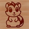 An illustration of a charming animal, created as a vector art design for various digital uses.