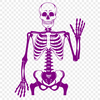 Standing Skeleton Printable Image - SVG Free Download