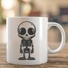 Skeleton Printable Image In SVG, PNG, PDF And DXF File Formats