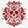 Stunning Skull In PDF & PNG