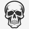 Unique Skull Vector Image